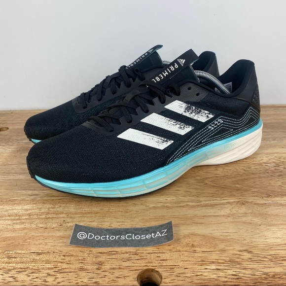 NEW Adidas SL20 Primeblue Lightstrike Black Run - Picture 3 of 8